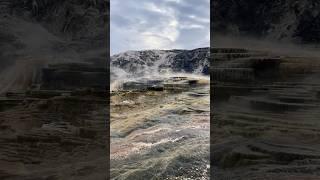 Yellowstone National Park In November | Mammoth Hot Springs