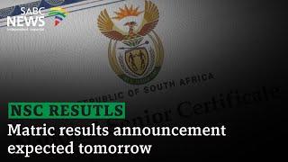 Matric Results | Announcement expected tomorrow