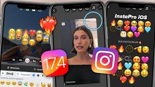 ST INSTAPRO IOS ACTUALIZADO 2024 INSTAGRAM estilo IPHONE con EMOJIS IOS + IOS FONTS + BORDE CURVO 