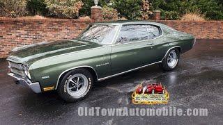 1970 Chevelle with L48 in Forest Green for sale Old Town Automobile in Maryland