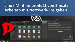 Linux Mint  - Arbeiten mit Netzwerk/Ordner-Freigaben