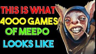 This is What 4000 Games of MEEPO Looks Like 