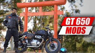 GT 650 modifications  II   Indian in Japan II