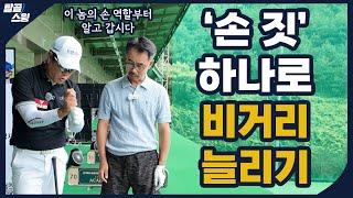 탈골스윙- 골프에서 손의 역할과 상.하체 분리의 중요성