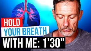 Hold Your Breath WITH ME | 1'30" Breath Hold Progressive Table - Beginners