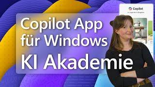 KI Akademie: Hol Dir Copilot mit der App auf Deinen PC