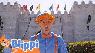 King Blippi!Blippi Moonbug Kids Learning Corner