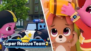 Stop the Excavator! + It's an Earthquake!｜S2｜Pinkfong Super Rescue Team