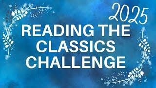 ANNOUNCEMENT!!!!! 2025 Reading the Classics Challenge 