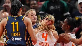 Fever react to officiating in chippy win over Sun