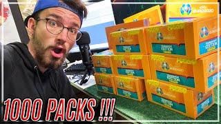 1000 PACKS 1000 € (5000 Sticker!!!) Panini UEFA EURO 2020: Tournament Edition