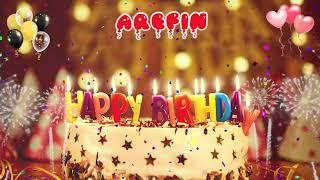 AREFIN Birthday Song – Happy Birthday Arefin