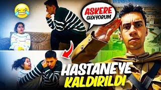 KARDEŞİME ASKERE GİDİYORUM ŞAKASI ! - KIŞKIRTMA ! (KAFASINI KIRDI !) @derintass