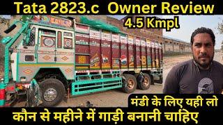 Tata 2823 owner review price emi down payment full detail in Hindi