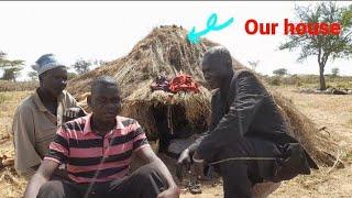 Tour of African homestead in karamoja / Kraal in the bush.