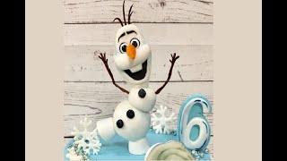 Олаф из мастики How to Make a Fondant Olaf from Disney's Frozen - Cake Decorating Tutorial Танинторт