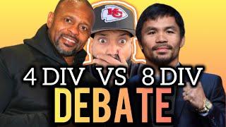 (DEBATE!) “Pacquiao 8 Div Versus Roy Jones Jr 4 Div Accolades. Which Is More Difficult & Greater?