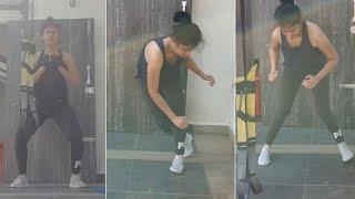 Actress Kamna Jethmalani Workout Video | Manastars