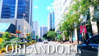Orlando, Florida Scenic 4k Dash Tour