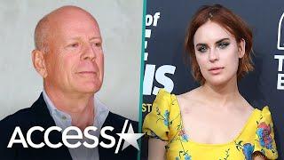 Bruce Willis Shaves Daughter Tallulah’s Hair Before Topless Photoshoot With Rumer Willis