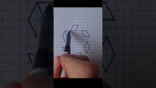 3D drawing by pen 9 #shorts #drawing #tiktok