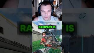 Rampart Is OVERPOWERED #shorts #apexlegends