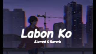 Labon Ko | Slowed & Reverb Song | Best Lofi Mix | Sad Songs For Night  | SSB LOFI