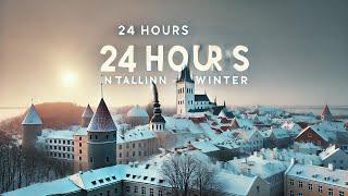 24 Hours in Tallinn, Estonia  | Winter  in December 2024