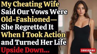 Cheating Wife Called Vows Old Fashioned She Regret After My Revenge | cheating revenge stories