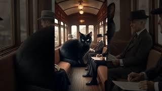 Kling AI: Behemoth, the sarcastic black cat from The Master and Margarita
