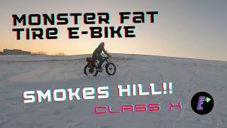 3kw Monster Fat Tire E-Bike Smokes Hill | 2022 Escapade Rampage Fat Tire E-Bike