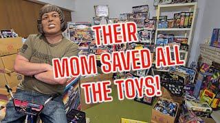 The Mother Load of Vintage '70s & '80s Toys! Mom saved all the GI Joe, Star Wars and More!