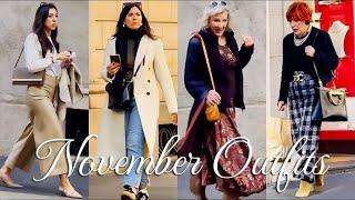 Outfit Ideas in Milan This November #vogue #fashioninmilan #streetfashion