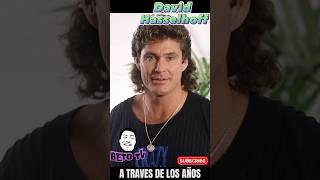 David Hasselhoff Through the years #nostalgia #love #baywatch #knightrider #80smusic