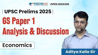 UPSC Prelims 2025 | GS Paper 1 | Analysis & Discussion I Economics