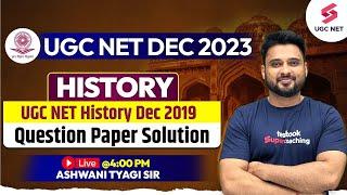 UGC NET History Dec 2019 | UGC NET History Previous Year Questions | Ashwani Sir