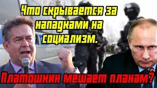  Платошкин мешает планам? Что скрывается за нападками на социализм.