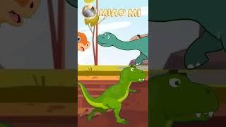 dino songs | lagu anak anak | badannya besar tangannya kecil | t rex | dino saurus | lagu anak pop