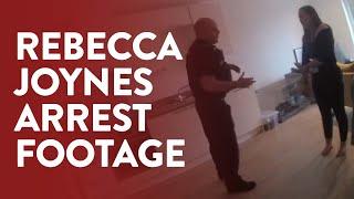 Rebecca Joynes: Moment teacher is arrested