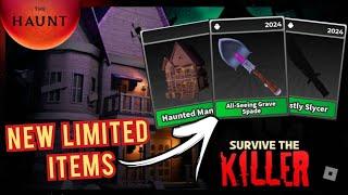 Let's Explore the NEW Limited Knives and Cabin in Roblox: Survive the Killer!