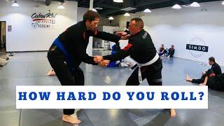 ROLLING WITH FRESH WHITE BELT!! (BJJ Vlog #23)