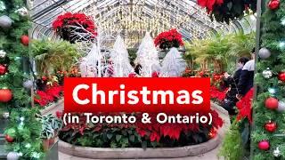 CHRISTMAS IN TORONTO (and Ontario) 16 MUST VISIT PLACES