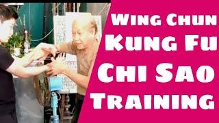 Chi Sao Training Technique - Ip Man Wing Chun - Lo Man Kam 葉問詠春拳 盧文錦