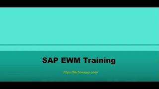 SAP EWM Training – SAP EWM Online Training – (SAP EWM Certification Tips)– SAP EWM Course