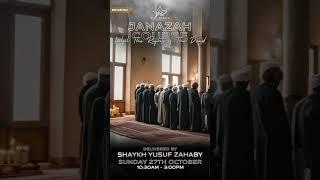 Fulfil The Rights Of The Dead | Janazah Course | Shaykh Yusuf Zahaby | Jami Masjid Smethwick