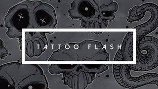 Tattoo Flash | Neo Traditional Tattoo designs and ideas | Skulls & Snake