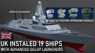 UK to equip 19 ships with trainable New decoy launchers to improve Royal Navy defensive capabilities