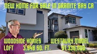 New Woodside Home in Granite Bay CA | Westbury Model | Loft