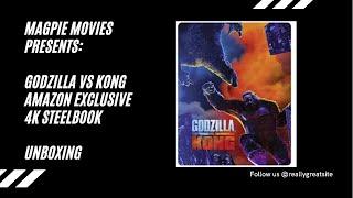 Godzilla vs Kong 4K steelbook unboxing #godzillavskong #steelbook #godzillavskong4k #unboxing #4kuhd