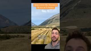 Te Araroa Day 70 - Arthurs Pass to Rakaia River  #hikingnz #newzealand #teararoa